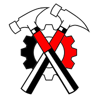 Logo der „Hammerskins Deutschland“ (verboten)
